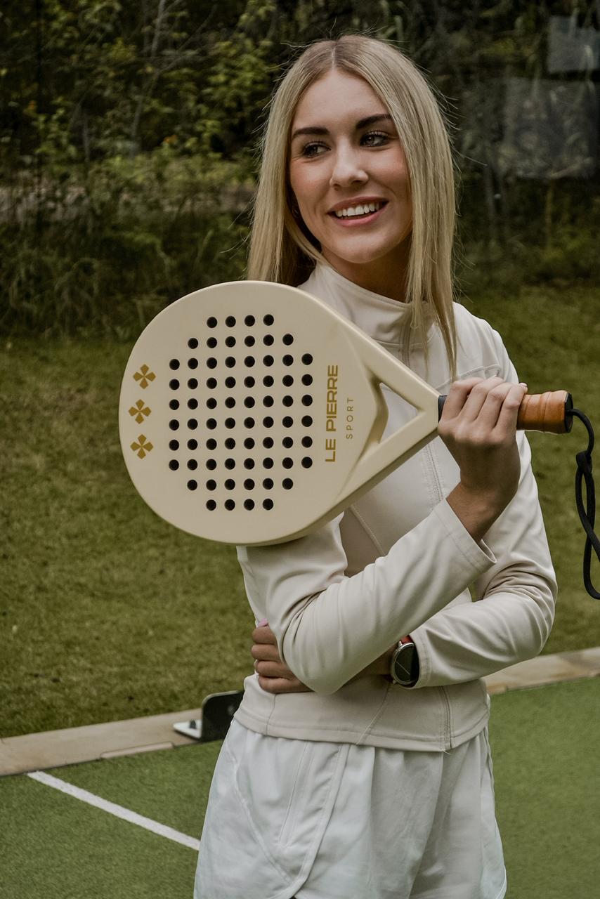 Le Pierre Sport racket campaign portrait