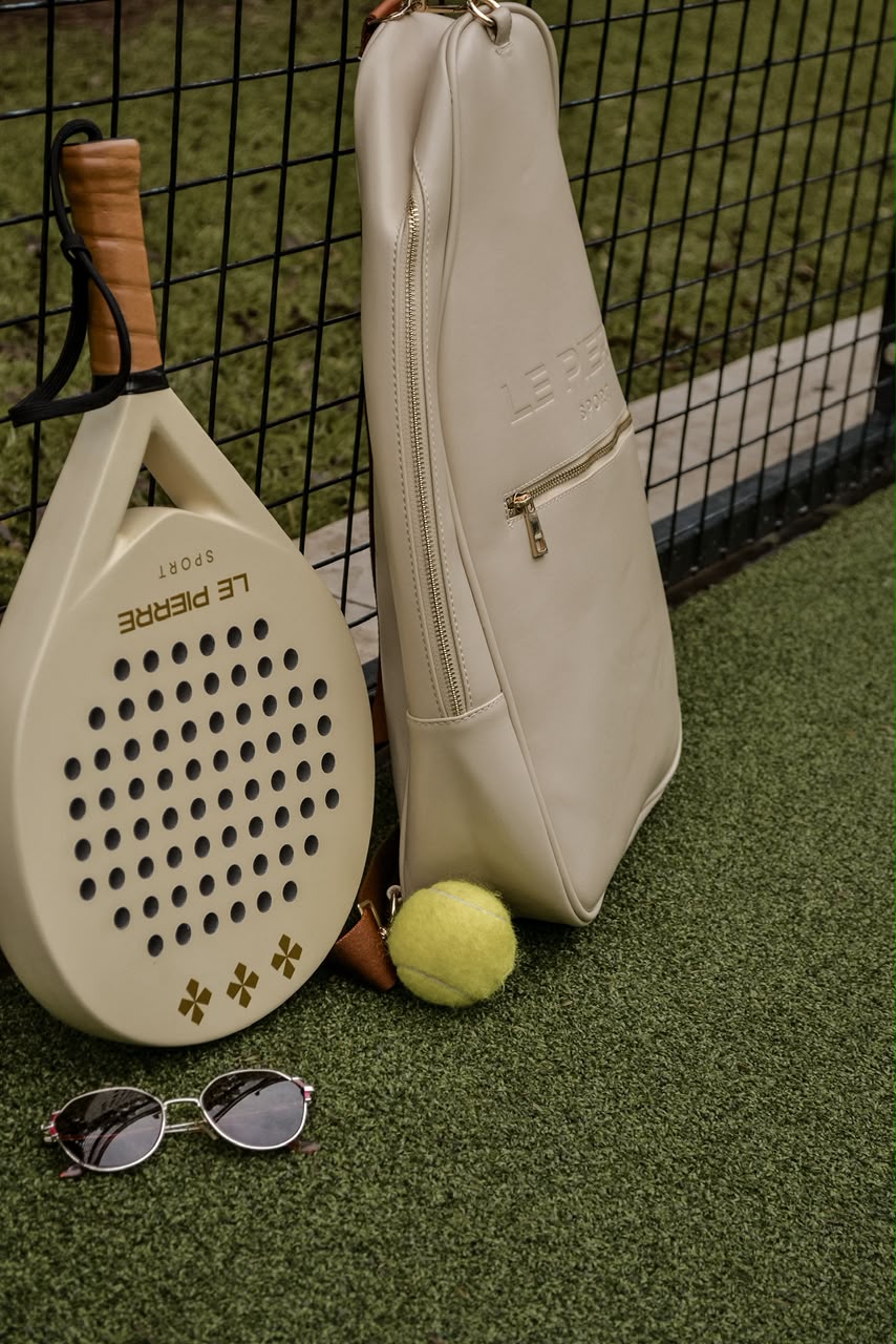 Le Pierre Sport racket campaign image