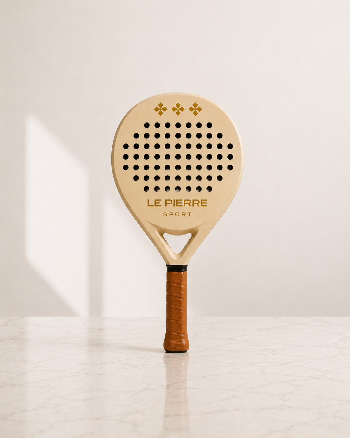 Le Pierre Sport Padel Racket - Gold Edition