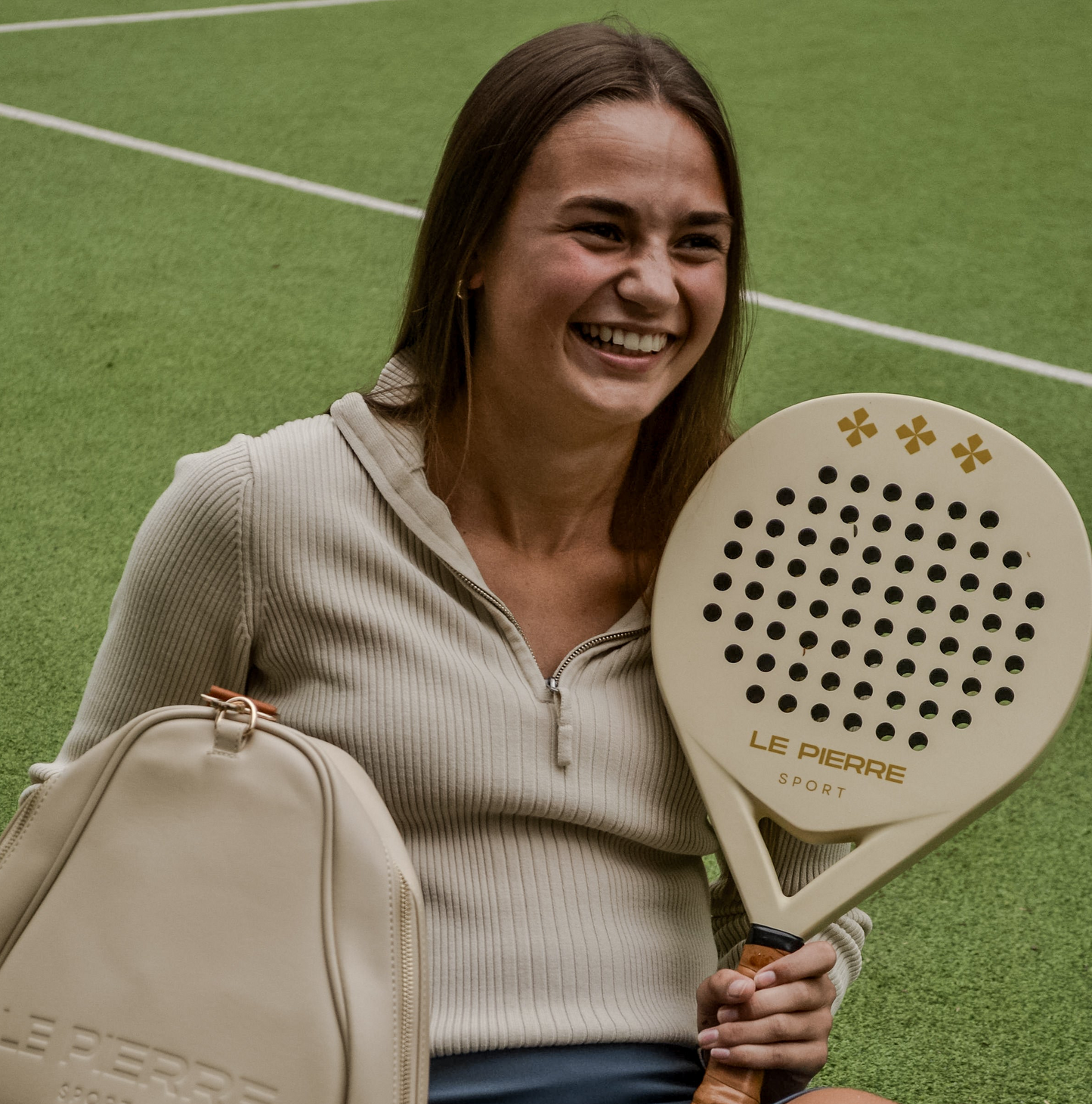 Le Pierre Sport Padel Racket - Gold Edition