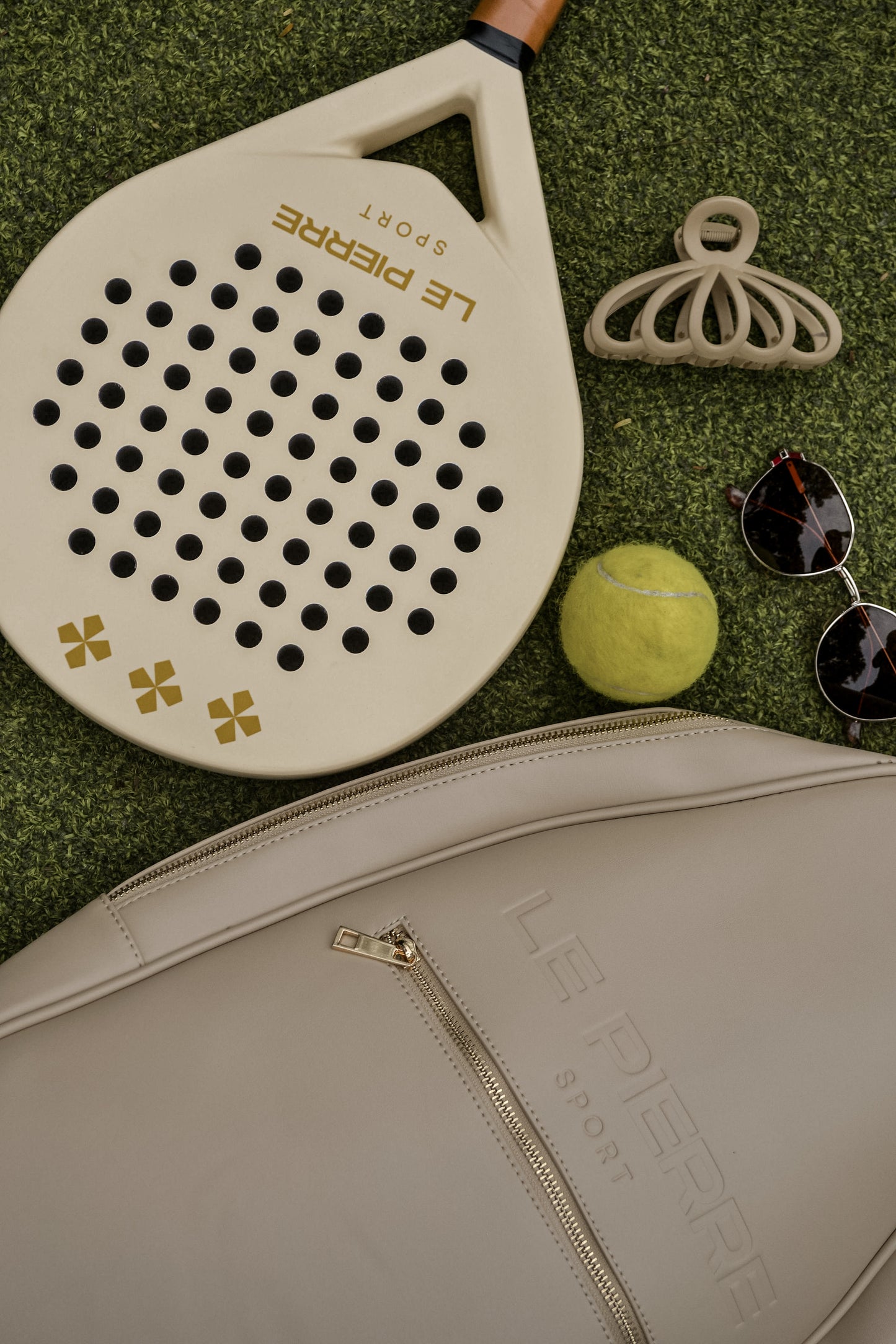 Le Pierre Sport Padel Racket - Gold Edition
